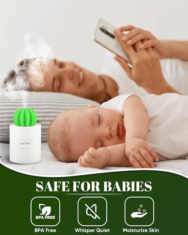 رطوبت سازهای کاکتوس ONUEMP با چراغ خواب