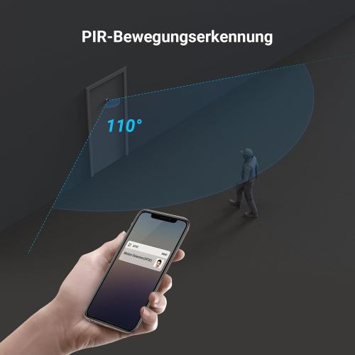 دوربین درب بازکن بیسیم EZVIZ DP2C طلایی ۲ مگاپیکسلی با صفحه نمایش رنگی ۴.۳ اینچی