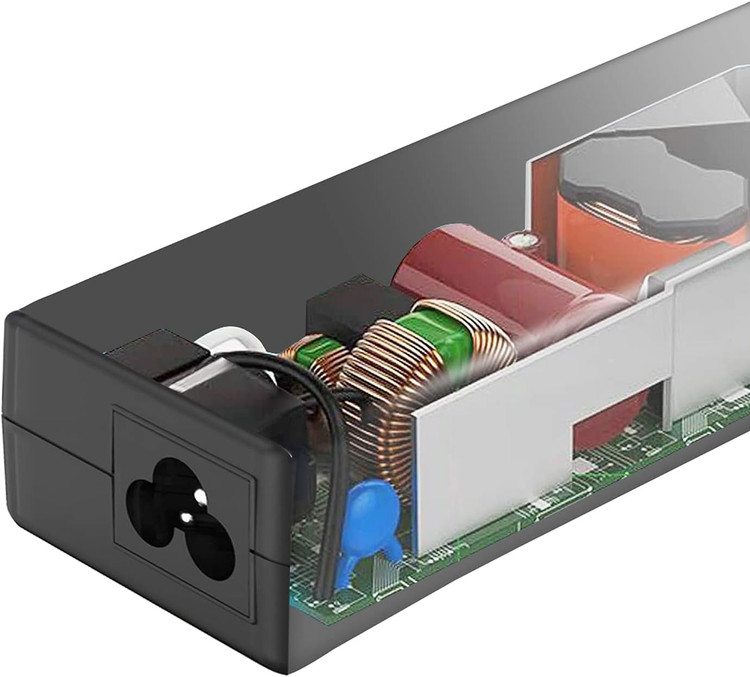 شارژر لپتاپ 19 ولت 4.74 آمپر 90 وات برای آداپتور برق متناوب نوتبوک Hp Pavilion G6 G7 DV6 DV7 Elitebook 8470P (7.4x5.0 میلیمتر)