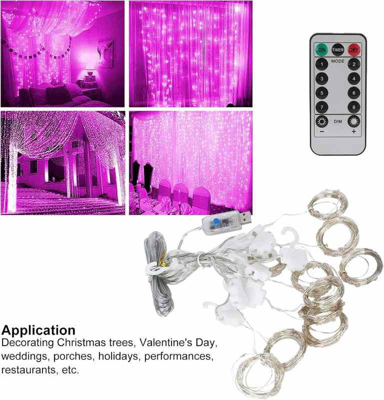 چراغ های ریسه ای LED برند Hiraith کنترل از راه دور