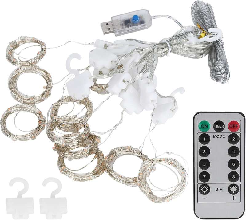 چراغ های ریسه ای LED برند  Hiraith کنترل از راه دور