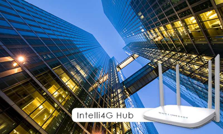 مودم و روتر 4G برند Silux مدل INTELLI4G110 سیم کارت خور